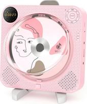 "Arafuna" nešiojamasis CD grotuvas, "Bluetooth" CD grotuvas namams su garsiakalbiais, LCD ekranu ir nuotolinio valdymo pulteliu, palaiko FM radiją / AUX IN / USB / ausinių lizdą