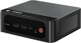"Beelink Mini PC SER5 MAX" mini kompiuteris su "Ryzen 7 7735HS" (8C/16T, iki 4,75 GHz), "AMD Radeon 680M", 24G (12G*2) LPDDR5, 500G M.2 2280 PCIe SSD, BT 5.4/WiFi 6/2500Mbps LAN/HDMI/DP/Type-C