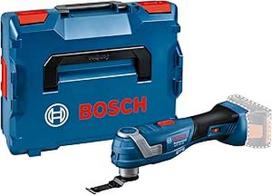 "Bosch Professional" 18 V sisteminis akumuliatorinis daugiafunkcinis pjaustytuvas GOP 18V-34 (bürstenloser variklis, vibracijos kontrolė, 180 mm schlanker Griff, inkl. 1x Sägeblatt, in L-BOXX)