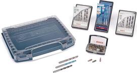 "Bosch Professional" 5 dalių "RobustLine Bohrer" rinkinys su L-Boxx (skirtas įvairioms medžiagoms, holzui, metalui, zubehör Bohrmaschine)
