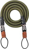 "C-Rope" fotoaparato dirželis "The Climber" laipiojimo virvės dirželis per petį visiems fotoaparatams Rankų darbo Vokietijoje 140 cm karinės alyvuogių spalvos