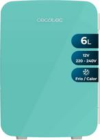 "Cecotec" 6L "Bolero MiniCooling Bahamas Mint" mini šaldytuvas 12V-220V Suderinamas su automobiliais ir kemperiais Nuo 7 iki 65°C aušinimo ir šildymo funkcija Lengva nešiotis