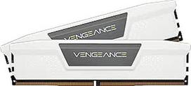 "CORSAIR Vengeance DDR5" 32GB (2x16GB) 5600MHz CL40 "Intel XMP iCUE" suderinama kompiuterio atmintis - balta (CMK32GX5M2B5600C40W)