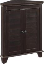 "Crosley Furniture Lydia" medinė kampinė spinta "Espresso