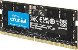 "Crucial" DDR5 RAM 64GB rinkinys (2x32GB) 5600MHz SODIMM atmintis nešiojamiesiems kompiuteriams, mini kompiuteriams (taip pat 5200MHz / 4800MHz) CL46 - CT2K32G56C46S5