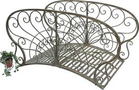 "DanDiBo" metalinis tiltas JC150106 - 150 cm metalinis sodo tiltas Tvenkinio tiltas Tiltas Tiltas
