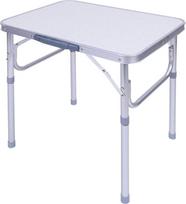 "Dioche" sulankstomas stovyklavimo sodo pikniko stalas su rankena iš aliuminio Reguliuojamas aukštis 25-56 cm
