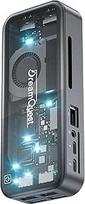 "DreamQuest Mini PC Stick Linux", "Intel N95" (iki 3,4 Ghz) 12GB LPDDR5 512GB M.2 SSD mikrokompiuterio stalinio kompiuterio atmintinė, dvigubas HDMI + C tipo (10Gb/s)/"Bluetooth 5.3/WiFi 6/USB3.2, skirta namams ir biurui