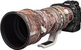 "easyCover" objektyvų apsaugos maskuojamasis dangtelis "Canon RF 100-300 f/2.8L is USM", Kanati kamufliažas, objektyvų apsaugos maskuojamasis dangtelis
