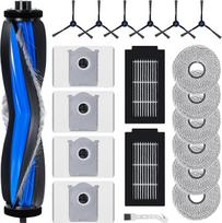 "Ecovacs Deebot T50 Omni/T50 PRO Omni/T50 Omni Gen2/T50 Pro Omni Gen2" roboto dulkių siurblio atsarginių dalių priedų rinkinys (20 priedų)