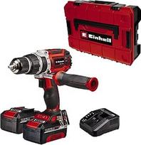 "Einhell Professional" akumuliatorinis smūginis gręžtuvas TP-CD 18/60 Li-i BL Power X-Change (ličio jonų, 18 V, be šepetėlių, 60 Nm, smūgių dažnis 32000 aps/min, įskaitant 2x 4,0 Ah akumuliatorių ir įkroviklį)