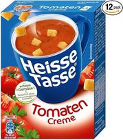 "Erasco Heisse Tasse" pomidorų kremas su kroatonais, 12 vnt. (12 x 450 ml maišelių)