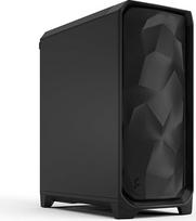 "Fractal Design Meshify 3" juodas kietas žaidimų kompiuterių korpusas - "Facet Mesh" priekis - trys "Momentum 14" ventiliatoriai - E-ATX/ATX/mATX palaikymas