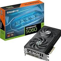 "Gigabyte GeForce RTX 5060 Eagle OC 8G" vaizdo plokštė - 8GB GDDR7, 128 bitų, PCI-E 5.0, 2550 MHz branduolio taktinis dažnis, 3 x DisplayPort, 1 x HDMI, GV-N5060EAGLE OC-8GD