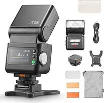 "Godox iT32" su "Sony" fotoaparato blykste X5-S, nuimamas magnetinis fotografavimo / paleidimo įtaisas su TTL ir HSS, 2.4G daugiafunkcinė blykstės sinchronizacija, įmontuotas akumuliatorius, jutiklinis ekranas, su difuzoriumi, filtru ir laikymo krepšiu
