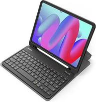 "Inateck" klaviatūros dėklas, suderinamas su "iPad 10 Gen.10.9 colių/11 Gen. A16 2025 11 colių, "iPad Air 11 colių M3/M2 (2025/2024), "Air 5/4 10.9 colių, Pro 11 4/3/2/1, QWERTZ, su rašiklio laikikliu, nuimamas, klasikinis