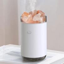 "Kavolet" oro drėkintuvas 260 ml druskos akmens kristalų eterinio aliejaus difuzorius su spalvota šviesa Drėkintuvas tylus nešiojamas USB, skirtas biurui, miegamajam