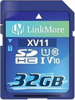 "LinkMore" SDHC 32GB atminties kortelė - UHS-I - V10, U1 - 96/25MB/s - skirta "Full HD" ir fotoaparatui