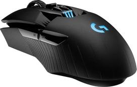 "Logitech G903 Lightspeed" belaidė žaidimų pelė su "Hero" 16K DPI jutikliu, belaidžiu ryšiu, daugiau kaip 140 valandų veikiančia baterija, "Lightsync RGB", suderinama su "PowerPlay", PC / Mac, juoda - ES pakuotė