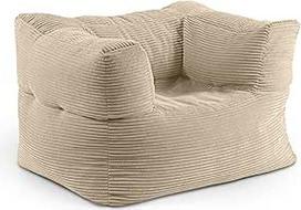 "Lumaland" modulinis "Bean Bag" kėdės laidas 400 L, skirtas modulinei sofai, idealiai atitinkantis "Pouf" taburetę EPS karoliukai "Bean Bag" su užpildymu patalpų poilsio sėdynės pagalvėlė, kurią galima plauti gyvenamajame kambaryje, miegamajame ir kt.