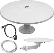 "Maclean MCTV-947" daugiakryptė antena Daugiakryptė lauko antena Aktyvioji TV antena DVB-T/T2 H.265 HEVC (kemperis - USB)