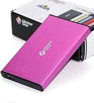 "MasterStorb" USB 3.0 itin greitas 2,5" SATA nešiojamųjų kompiuterių kietasis diskas Nešiojamasis raudonas sidabrinis juodas mėlynas rožinis