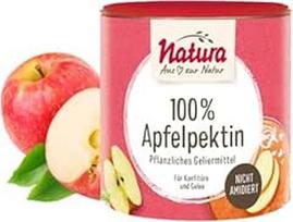 "Natura" 100% obuolių pektinas - 200 g - augalinė želė be cukraus iš gryno pektino - veganiškas ir be glitimo - idealiai tinka uogienėms ir džemams gaminti