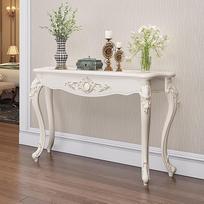 "Nordic Porch Foyer Console Table", baltas, lentyninis, prieškambario telefono staliukas, siauras, medinis retro konsolinis staliukas su raižytu paviršiumi, skirtas svetainei (120 x 34 x 85 cm, 47 x 13 x 33 coliai)