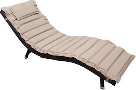 "Piacenza" sodo gultas "Polyrattan Brown", sulankstomas su apverčiama pagalvėle Lauko