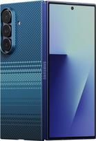 "pitaka" magnetinis dėklas "Samsung Galaxy Z Fold 7", pagamintas iš aramido pluošto, itin plonas mobiliojo telefono dėklas, suderinamas su "Magsafe", patvarus apsauginis dėklas su patogiu pojūčiu [liečiamasis austas dėklas] Moonrise