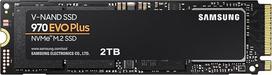 "Samsung" MZ-V7S2T0BW SSD 970 EVO Plus 2 TB M.2 vidinis NVMe SSD (iki 3 500MB/s)