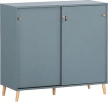 "Schildmeyer Rena 500" serijos stumdomųjų durų spinta, 701789, "Fjord", 100 x 41 x 92,6 cm