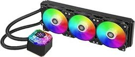 "Silverstone" SST-IG360-ARGB - "IceGem" AIO aušintuvas, 3 x 120 mm PWM ARGB ventiliatoriai, "Intel 115x/2066", AMD AM4