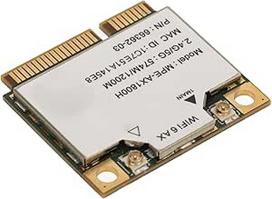 "Sonew AX1800H WiFi 6" kortelė su dviejų dažnių 2,4 GHz ir 5 GHz + 5.2 10/11 ir PCIe sąsajos adapteriu nešiojamiesiems kompiuteriams