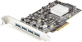 "StarTech. com" 4 prievadų USB "Pcie" kortelė - 10Gb/s USB 3.1/3.2 Gen 2 Type-A Pci, PEXUSB314A2V2