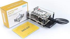 "SunFounder" NAS rinkinys, skirtas "Raspberry Pi 4B/3B+/3B/3A+/2B", NAS kepurė, dvigubas ventiliatorius, pridedama "Micro SD" kortelė