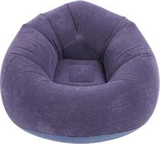 "Sunicon" pripučiama sofa "Lazy Flocking Sofa", paprasta sofa, skirta vidaus gyvenamajam kambariui, miegamajam, išskleidžiama sofa (tamsiai mėlyna)