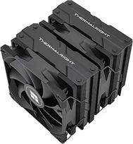 "Thermalright Peerless Assassin 120 Black" CPU oro aušintuvas, 6 šiluminiai vamzdeliai, du 120 mm C12B PWM ventiliatoriai, aliuminio radiatoriaus dangtis, AGHP technologija, skirtas AM4/AM5/Intel LGA1851/1700/1150/1151/1200/2011