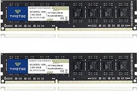 "Timetec Hynix IC DDR3 PC3-12800 1600 MHz Non ECC Unbuffered 1.35V/1.5V Dual Rank 240 Pin UDIMM Desktop PC kompiuterio atminties modulio atnaujinimas (16GB(8GBx2))