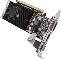 "Tonysa" žaidimų vaizdo plokštė PCI Express2.0 1GB 64bit DDR3 vaizdo plokštė su HD multimedijos sąsaja ir DVI, VGA sąsajomis