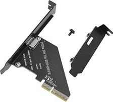 "Topiky PCIE 4.0 X4 to OCULINK SFF-8612 Adapter Card", SFF-8611 išorinė vaizdo plokštė, 64GB/S NVMe SSD EGPU kortelė su paleidimo palaikymu, NVMe SSD GPU EGPU išorinė vaizdo plokštė