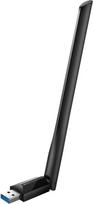 "TP-Link Archer TX35U Plus WLAN Stick" kompiuteriui, "Wi-Fi 6 AX1800" dviejų dažnių juostų adapteris, USB 3.0, MU-MIMO, didelio stiprumo antenos, WPA3 šifravimas, suderinamas su "Windows 11/10