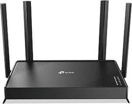 "TP-Link Wi-Fi 7" maršrutizatorius "Archer BE220", dviejų dažnių WLAN 3570Mbps, 5 × Gigabit prievadas, USB 3.0, MLO, "EasyMesh", VPN, "HomeShield", vaikų užraktas, be DSL ryšio