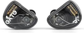 "Truthear Gate In-Ear" ausinės su dinaminiu garsiakalbiu 3,5 mm keičiamo ausinių kabelio be mikrofono - juodos spalvos