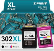 "Ziprint" suderinama HP 302XL HP 302 daugiapakopė spausdintuvo kasetė, skirta HP DeskJet 1110, DeskJet 2130 3630 3636 3639, OfficeJet 3830 3831 3833, OfficeJet 4520 4525 4527 4650 4652 4655 5230, Envy 4520 4525.