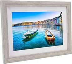 10 colių WLAN skaitmeninis nuotraukų rėmelis, Wood 2K 4K HD IPS 1920 x 1080 Smart skaitmeninis nuotraukų rėmelis, Smart Transfer Video Picture Photo Frame