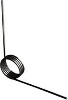 10 Stück V-förmige Torsionsfeder aus Edelstahl - 0,5 mm Drahtdurchmesser, 2/4/6 Umdrehungen, 45/90/180/240° inklusive Winkel(0,5x5x4 apsisukimaix180°)