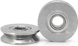 10 STÜCKE S605 606 607 SUS 440 Edelstahllager mit Nut im Außenring 608 609 UV-Typ(S609-2.5-1)