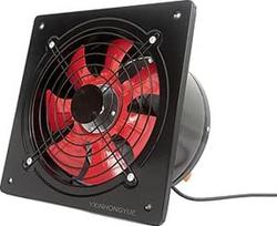 12 colių, 110V, 220V 10 Zoll-14 Zoll Dachbodenaufventilator 750W Geräuscharm hohes Luftvolumen Wandmontierter Metall-Garagenaufventilator für Badezimmer-Werkstatt