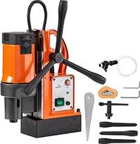 1400 W universalus magnetinis gręžtuvas su judesio jutikliu ir aušinimo skysčio rezervuaru - 1-3/8" HSS frezos Max. skersmuo, 1,4" gręžimo gylis，für Brückenbau MD-23A